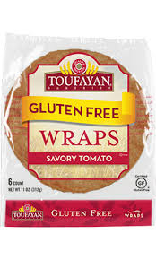 Toufayan Gluten Free Tomato Wraps